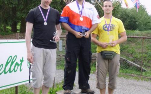 Awarding ceremony Open divisionWinner Vaclav Vinduska(CZE, Maxrounds), 2nd Dirk Frey(GER) and 3rd Frantisek Bindik(CZE, Maxrounds)