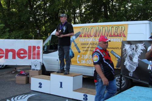 Awarding ceremony Open senior1st V. Polivka CZE Maxrounds, 2nd K. Krizsan HUN and 3rd J. Skoda CZE Maxrounds