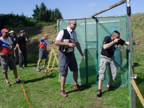 Stage readingM. Kazda in the window, J.Pavlik behind and all controled by I. Hos