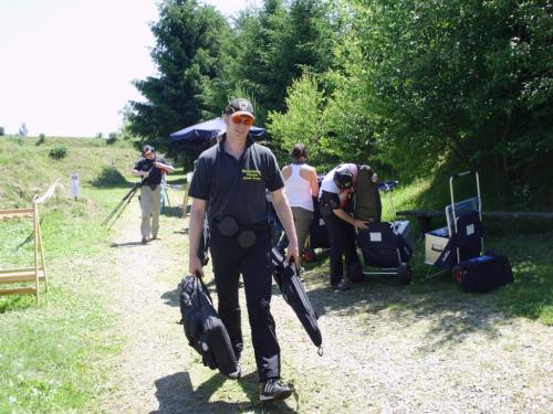 Finnished stageDirk Frey leaving the scene