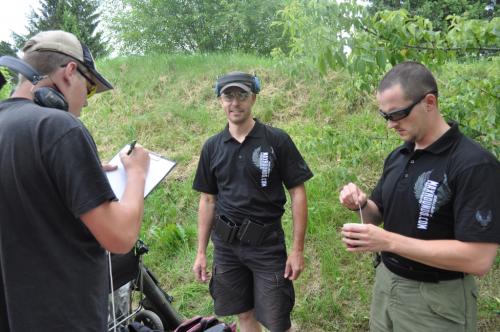 SmileJ. Rakusan with smile as usual, F. Bindik with coffee