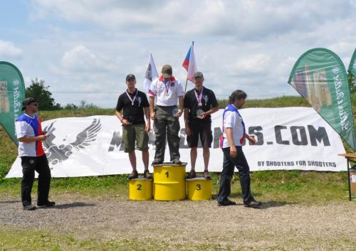 Open ceremony Czech nationals1st V. Vinduska, 2nd F. Bindik, 3rd J. Rakusan