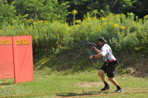 M. Synek in actionReloading