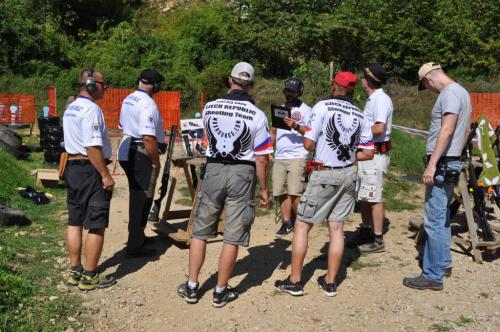 Next stageSquad in the middle of briefing