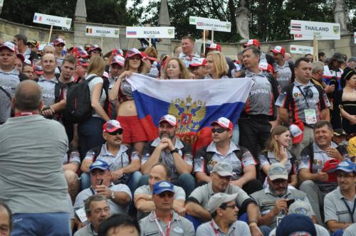 Opening ceremonyRussians