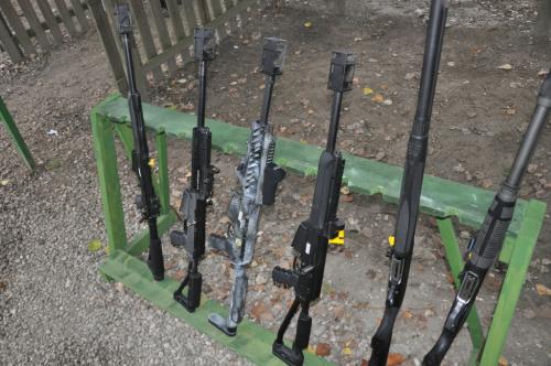 Guns, guns, guns...Detailed guns of Squad No.48