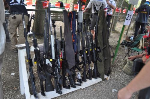 Guns!Russian guns everywhere - Saiga 12 and Molot Vepr 12