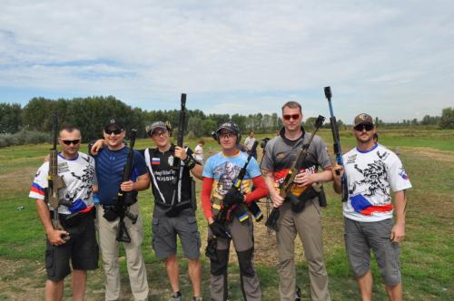 ShootOff Open shootersFrom left: V. Vinduska, I. Vsevolod, R. Khalitov, V. Vasin, D. Frey and F. Bindik