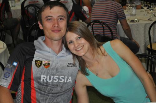 Smile!Roman Khalitov and Alena Karelina