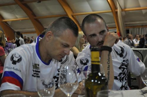 Awarding ceremonyV. Vinduska and F. Bindik(right)