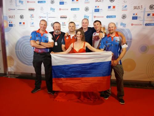 WorldShoot ceremonyV. Vinduska with russian open shooters