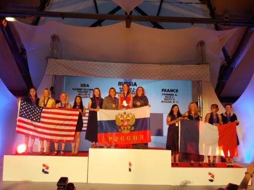 Open teams overal1st Russia, 2nd Thailand and 3rd Great Britain