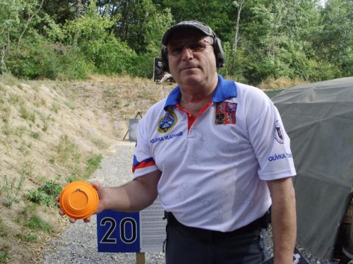 Every single shot counts...V. Polivka and his '' one hit '' in clay target