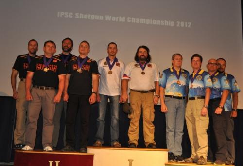 Awarding ceremony open teams1st Czech Open Team(J. Rakusan, V. Vinduska, F. Bindik, J. Caprata), 2nd Russia and 3rd Ukraine